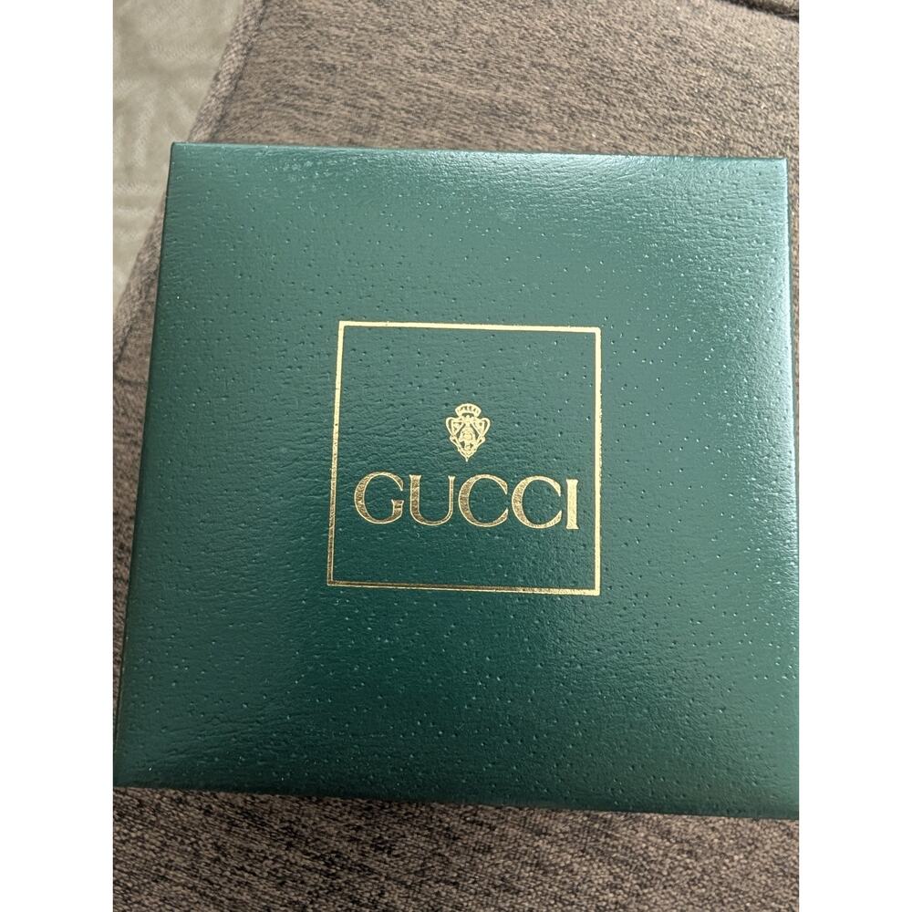 Gucci Vintage Interchangeable 23 Bezel Watch Set Lot of 2 Gold Tone Bangle Link - Picture 16 of 16